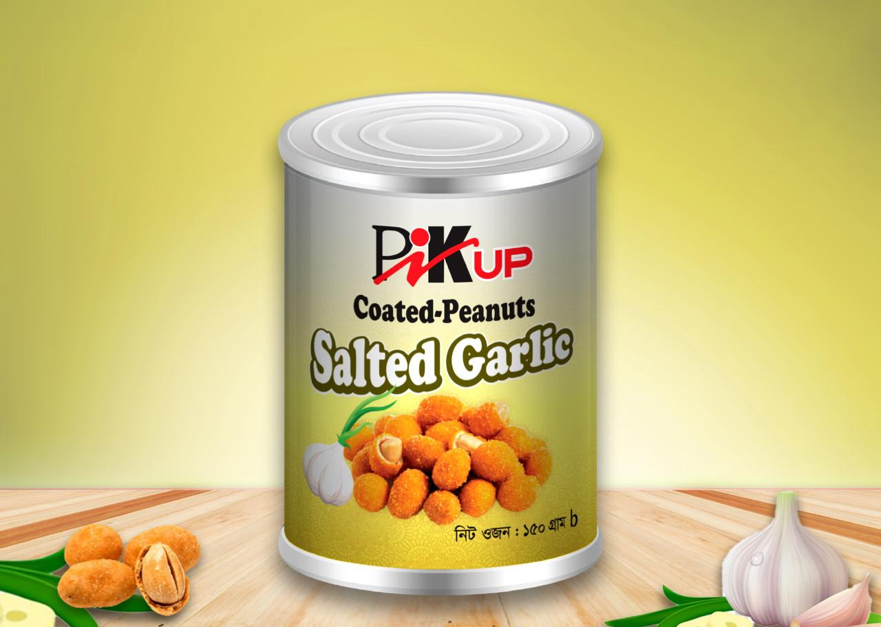 Coated Peanut - Salted garlic